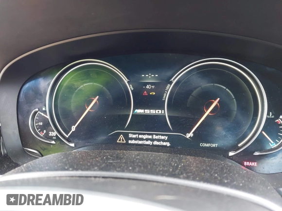2018 BMW 5 Series M550i xDrive with VIN WBAJB9C50JB036400, listed as a IAAI auction lot 41464278 with 139,079 mi miles and . Bid and sale history available at DreamBid. Image 7.
