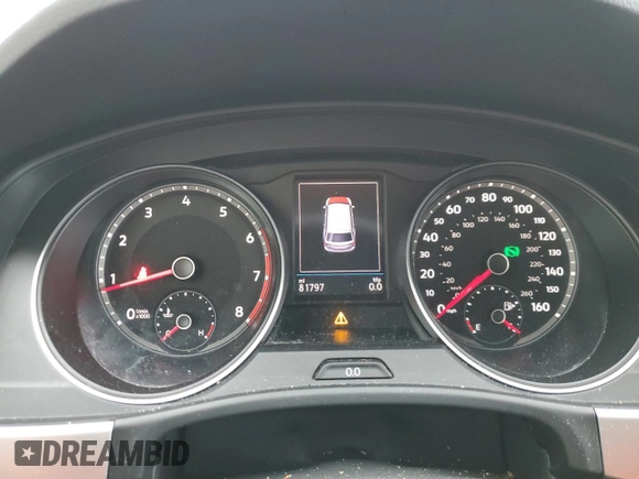 2019 Volkswagen Atlas SE with VIN 1V2DR2CA2KC537413, listed as a Copart auction lot 55360555 with 81,797 mi miles and Salvage title. Bid and sale history available at DreamBid. Image 9.