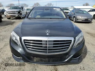 2014 Mercedes-Benz S-Class S 550 with VIN WDDUG8CB9EA028315, listed as a Copart auction lot 47206375 with 86,110 mi miles and Salvage Title. Bid and sale history available at carsss.com. Image 5.