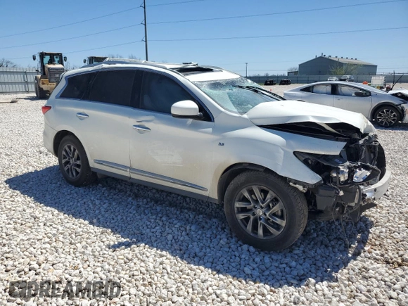 2015 Infiniti QX60 with VIN 5N1AL0MN3FC547879, listed as a Copart auction lot 49663265 with 0 mi miles and Salvage Title. Bid and sale history available at carsss.com. Image 4.