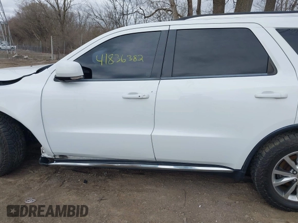 2015 Dodge Durango Limited with VIN 1C4RDHDG4FC714612, listed as a IAAI auction lot 41836382 with 169,516 mi miles and . Bid and sale history available at carsss.com. Image 15.
