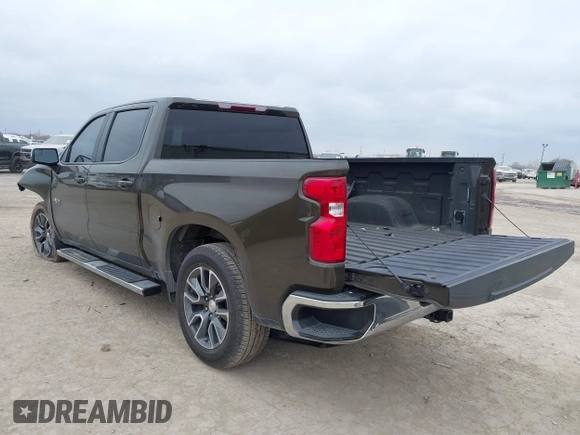 2023 Chevrolet Silverado 1500 LT with VIN 1GCPACED1PZ251334, listed as a IAAI auction lot 41506249 with 23,265 mi miles and . Bid and sale history available at DreamBid. Image 3.