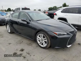 2021 Lexus IS 300 with VIN JTHAA1D29M5111530, listed as a Copart auction lot 65078415 with 76,997 mi miles and Salvage title. Bid and sale history available at DreamBid. Image 4.