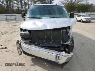 2018 Chevrolet Express Cargo with VIN 1GCWGAFG2J1338480, listed as a Copart auction lot 48854345 with 100,816 mi miles and Salvage title. Bid and sale history available at DreamBid. Image 5.