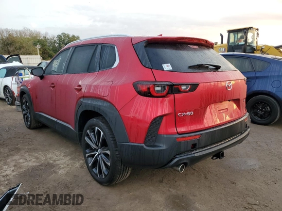 2023 Mazda CX-50 S Premium Plus z VIN 7MMVABEM3PN103159, wystawiony jako Copart lot #73447152 z przebiegiem 9 459 mil mil oraz . Historia ofert i sprzedaży dostępna na DreamBid. Obrazek 2.