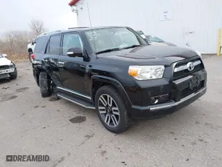 2012 Toyota 4Runner SR5 with VIN JTEBU5JR4C5108163, listed as a IAAI auction lot 41072874 with 165,564 mi miles. Bid and sale history available at carsss.com. Image 1.