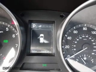 2017 Hyundai Santa Fe Sport 2.4L with VIN 5NMZU3LBXHH031228, listed as a IAAI auction lot 41812105 with 100,834 mi miles. Bid and sale history available at carsss.com. Image 16.