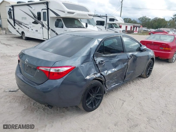 2016 Toyota Corolla L with VIN 5YFBURHE5GP509874, listed as a IAAI auction lot 40989114 with 127,839 mi miles. Bid and sale history available at carsss.com. Image 4.