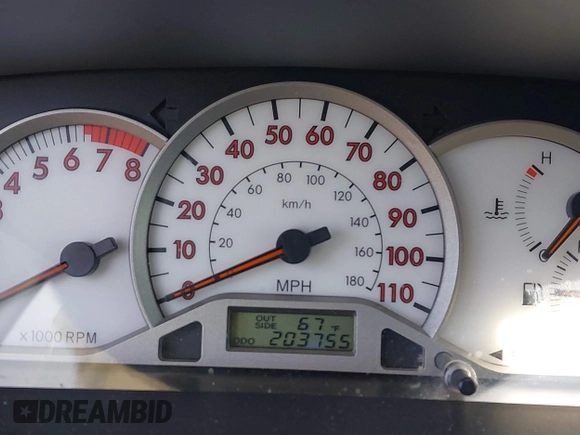 2007 Toyota Corolla CE with VIN 1NXBR30E17Z885688, listed as a IAAI auction lot 42089074 with 203,755 mi miles and . Bid and sale history available at DreamBid. Image 7.