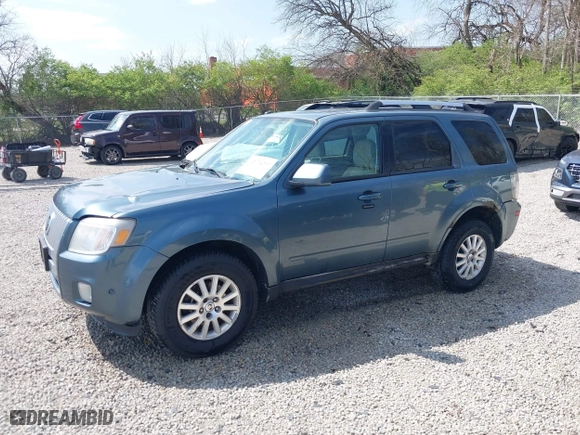 2010 Mercury Mariner Premier with VIN 4M2CN9H74AKJ22901, listed as a IAAI auction lot 42074297 with 170,559 mi miles. Bid and sale history available at carsss.com. Image 14.