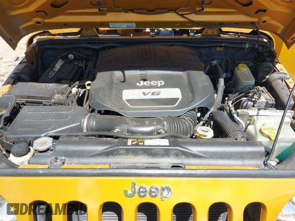 2014 Jeep Wrangler Sport with VIN 1C4AJWAG5EL223883, listed as a IAAI auction lot 42002814 with 134,361 mi miles and . Bid and sale history available at carsss.com. Image 10.