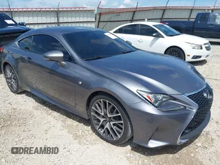 2017 Lexus RC 200t z VIN JTHHA5BCXH5006079, wystawiony jako IAAI lot #42573850 z przebiegiem 108 206 mil mil oraz . Historia ofert i sprzedaży dostępna na DreamBid. Obrazek 1.