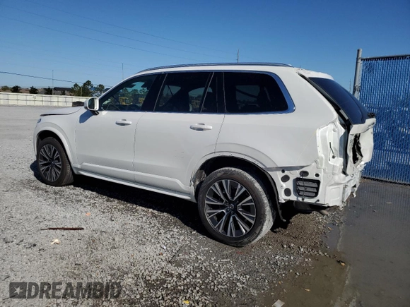 2022 Volvo XC90 Momentum with VIN YV4102CK3N1871325, listed as a Copart auction lot 46592915 with 21,147 mi miles and Salvage Title. Bid and sale history available at DreamBid. Image 2.
