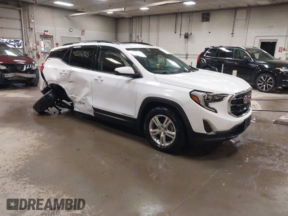 2020 GMC Terrain SLE with VIN 3GKALTEV9LL261804, listed as a IAAI auction lot 42256965 with 43,625 mi miles and . Bid and sale history available at DreamBid. Image 1.