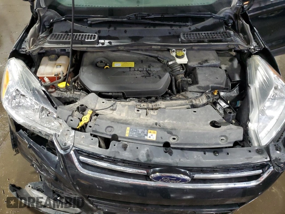 2013 Ford Escape SEL with VIN 1FMCU9HX3DUD40289, listed as a Copart auction lot 60711035 with 166,100 mi miles and Salvage title. Bid and sale history available at DreamBid. Image 12.