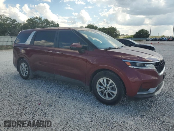 2022 Kia Carnival LXS with VIN KNDNB4H34N6169867, listed as a Copart auction lot 71784214 with 55,811 mi miles and Clean Title. Bid and sale history available at carsss.com. Image 4.