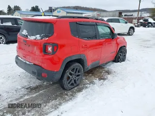 2021 Jeep Renegade Latitude with VIN ZACNJDBBXMPM69912, listed as a IAAI auction lot 41263719 with 48,877 mi miles. Bid and sale history available at carsss.com. Image 4.