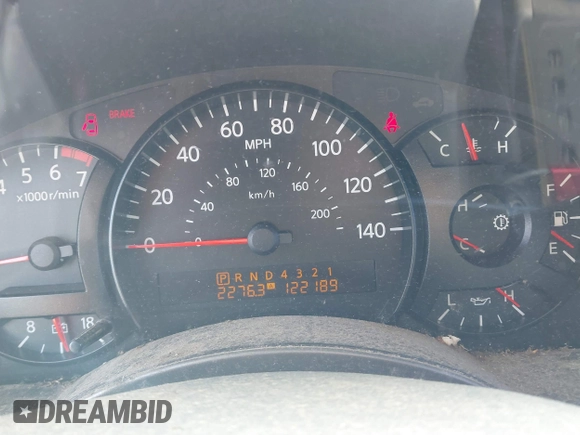2004 Nissan Titan LE with VIN 1N6AA07A34N517511, listed as a IAAI auction lot 42250560 with 122,189 mi miles and . Bid and sale history available at DreamBid. Image 7.