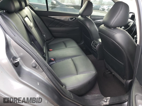 2017 Infiniti Q50 3.0t Signature Edition with VIN JN1EV7AR4HM837063, listed as a Copart auction lot 82882464 with 101,291 mi miles and Salvage Title. Bid and sale history available at carsss.com. Image 10.