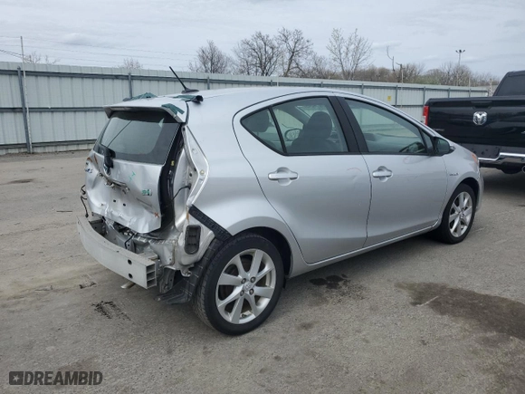 2013 Toyota Prius c One with VIN JTDKDTB31D1047639, listed as a Copart auction lot 51239245 with 103,003 mi miles and Salvage Title. Bid and sale history available at carsss.com. Image 3.