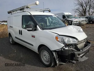 2022 Ram ProMaster City Cargo Tradesman with VIN ZFBHRFAB8N6Y14237, listed as a Copart auction lot 75547593 with 12,197 mi miles and . Bid and sale history available at DreamBid. Image 4.