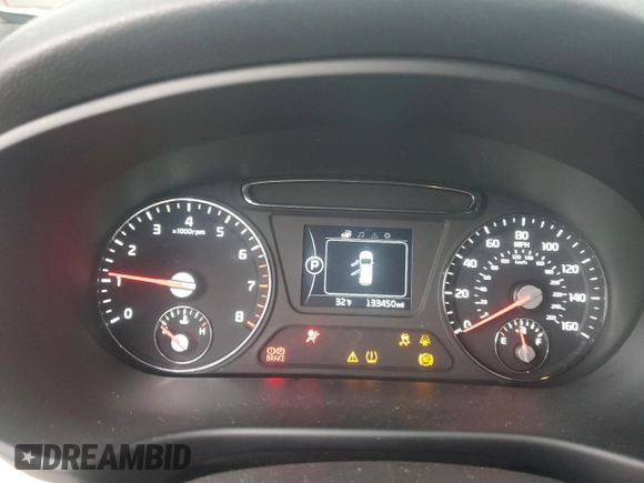 2016 Kia Sorento EX with VIN 5XYPHDA15GG010713, listed as a Copart auction lot 44855165 with 133,450 mi miles and Salvage Title. Bid and sale history available at carsss.com. Image 9.