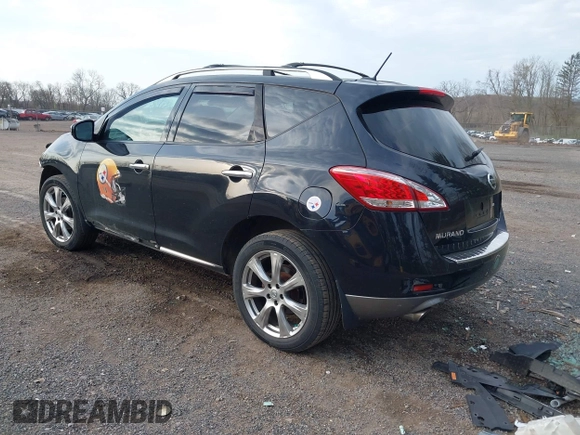 2012 Nissan Murano SV with VIN JN8AZ1MW9CW201545, listed as a IAAI auction lot 42059228 with 151,565 mi miles and . Bid and sale history available at carsss.com. Image 3.