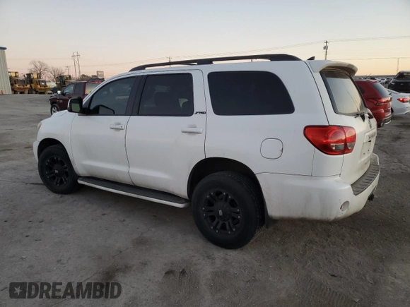 2010 Toyota Sequoia SR5 with VIN 5TDBW5G18AS031207, listed as a Copart auction lot 88731505 with 226,278 mi miles and Salvage Title. Bid and sale history available at carsss.com. Image 2.