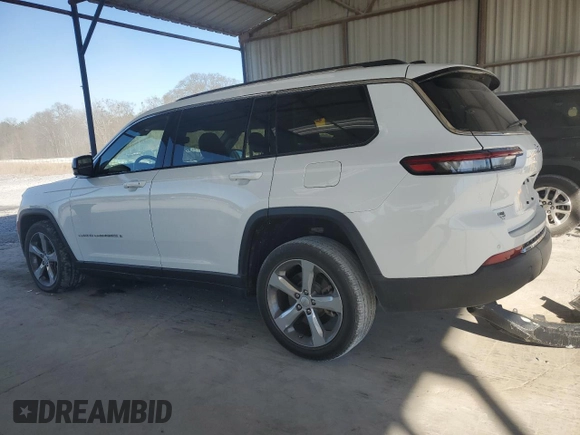 2021 Jeep Grand Cherokee Limited z VIN 1C4RJJBG2M8126114, wystawiony jako Copart lot #46935475 z przebiegiem 57 840 mil mil oraz Szkoda całkowita • Salvage title. Historia ofert i sprzedaży dostępna na DreamBid. Obrazek 2.