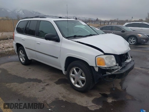 2008 GMC Envoy SLE2 with VIN 1GKDT13S482144358, listed as a IAAI auction lot 41797841 with 123,287 mi miles. Bid and sale history available at carsss.com. Image 1.