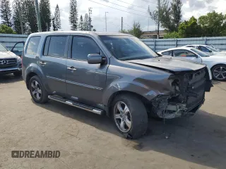2013 Honda Pilot EX-L с VIN 5FNYF3H54DB014106, выставлен на аукционе Copart как лот 59169735 с пробегом 180 666 миль миль и Списание • Salvage title. История ставок и продаж доступна на DreamBid. Изображение 4.