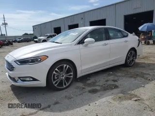 2017 Ford Fusion Titanium с VIN 3FA6P0K96HR161679, выставлен на аукционе Copart как лот 61237935 с пробегом 66 680 миль миль и Списание • Salvage title. История ставок и продаж доступна на DreamBid. Изображение 1.