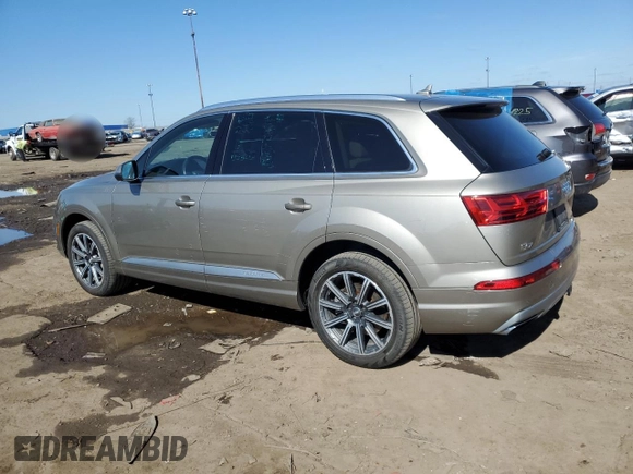 2017 Audi Q7 Premium Plus with VIN WA1LAAF73HD012839, listed as a Copart auction lot 51240635 with 100,628 mi miles and Clean Title. Bid and sale history available at carsss.com. Image 2.