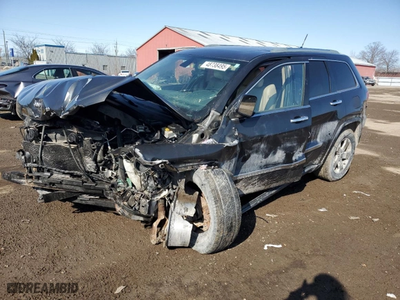 2011 Jeep Grand Cherokee Limited with VIN 1J4RR5GG7BC576399, listed as a Copart auction lot 48738495 with 340,147 mi miles and Salvage Title. Bid and sale history available at carsss.com. Image 1.