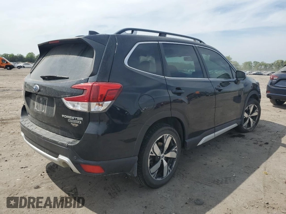 2020 Subaru Forester Touring with VIN JF2SKAXC0LH454331, listed as a Copart auction lot 54505345 with 76,416 mi miles and Salvage title. Bid and sale history available at DreamBid. Image 3.
