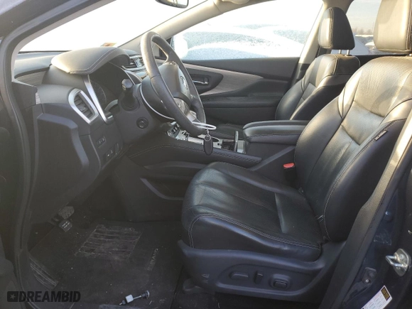 2015 Nissan Murano SV with VIN 5N1AZ2MH5FN264702, listed as a Copart auction lot 42954455 with 90,261 mi miles and Salvage Title. Bid and sale history available at carsss.com. Image 7.