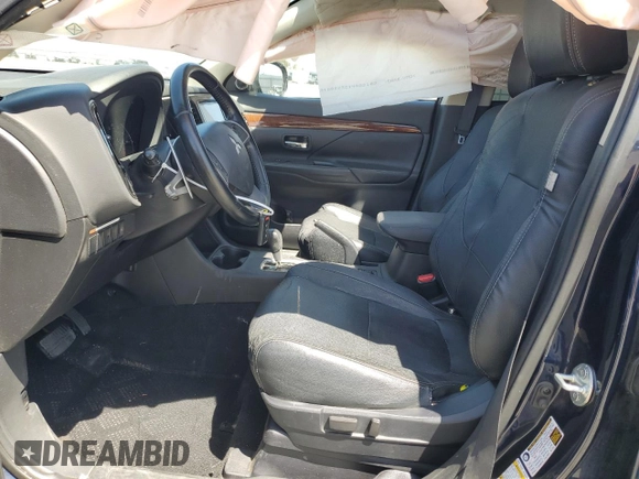 2015 Mitsubishi Outlander GT z VIN JA4JZ4AX3FZ014129, wystawiony jako Copart lot #57001055 z przebiegiem 99 460 mil mil oraz Szkoda całkowita • Salvage title. Historia ofert i sprzedaży dostępna na DreamBid. Obrazek 7.