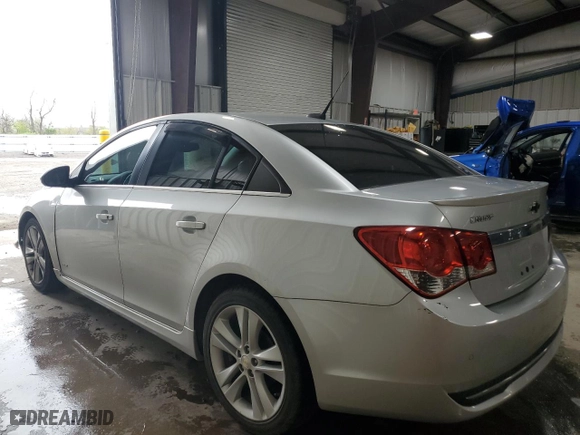 2012 Chevrolet Cruze LT w/1LT with VIN 1G1PF5SC4C7215130, listed as a Copart auction lot 51801285 with 99,993 mi miles and Salvage Title. Bid and sale history available at carsss.com. Image 2.