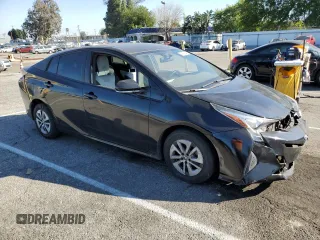 2016 Toyota Prius Four with VIN JTDKARFU1G3525730, listed as a Copart auction lot 47056345 with 62,434 mi miles and Salvage Title. Bid and sale history available at carsss.com. Image 4.