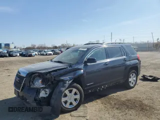 2015 GMC Terrain SLT with VIN 2GKFLXEKXF6242903, listed as a Copart auction lot 52463055 with 136,785 mi miles and Salvage title. Bid and sale history available at DreamBid. Image 1.