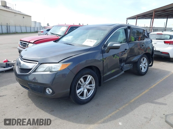 2013 Acura RDX Tech Pkg with VIN 5J8TB3H50DL018710, listed as a IAAI auction lot 41738673 with 115,629 mi miles. Bid and sale history available at carsss.com. Image 2.