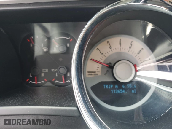 2011 Ford Mustang V6 with VIN 1ZVBP8AM0B5121747, listed as a Copart auction lot 51625565 with 113,654 mi miles and Salvage Title. Bid and sale history available at carsss.com. Image 9.