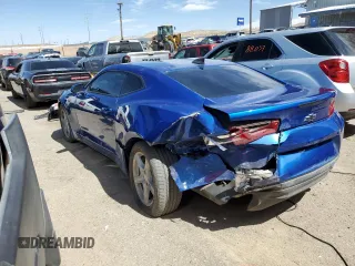 2018 Chevrolet Camaro 1LT with VIN 1G1FB1RS6J0146492, listed as a Copart auction lot 46284163 with 48,415 mi miles. Bid and sale history available at carsss.com. Image 2.