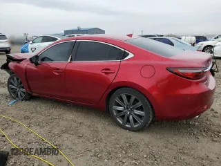 2019 Mazda 6 Grand Touring with VIN JM1GL1TYXK1502217, listed as a Copart auction lot 85210494 with 69,583 mi miles and Salvage Title. Bid and sale history available at carsss.com. Image 2.
