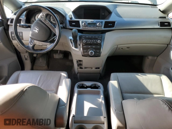 2012 Honda Odyssey Touring with VIN 5FNRL5H93CB130097, listed as a Copart auction lot 47445765 with 0 mi miles and Non Repairable. Bid and sale history available at carsss.com. Image 8.