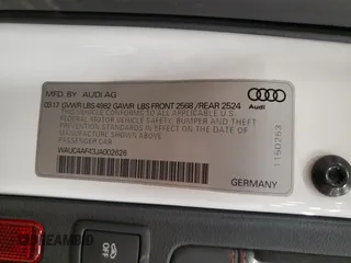 2018 Audi S4 Prestige z VIN WAUC4AF43JA002626, wystawiony jako Copart lot #47585835 z przebiegiem 93 514 mil mil oraz Szkody całkowita. Historia ofert i sprzedaży dostępna na DreamBid. Obrazek 15.