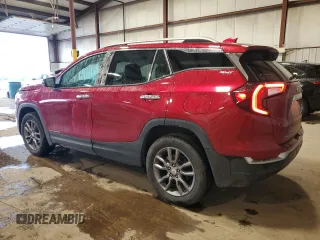 2024 GMC Terrain SLT with VIN 3GKALVEG8RL256700, listed as a Copart auction lot 58557105 with 11,982 mi miles and Salvage title. Bid and sale history available at DreamBid. Image 2.