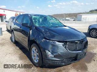 2020 Chevrolet Equinox LS with VIN 2GNAXHEV2L6282566, listed as a IAAI auction lot 41883003 with 36,314 mi miles. Bid and sale history available at carsss.com. Image 1.