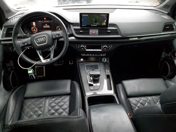 2019 Audi SQ5 Prestige with VIN WA1C4AFY5K2070969, listed as a Copart auction lot 48003065 with 51,499 mi miles and Salvage Title. Bid and sale history available at carsss.com. Image 8.