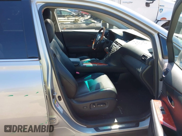 2010 Lexus RX 450h with VIN JTJBC1BAXA2031819, listed as a IAAI auction lot 41684652 with 103,060 mi miles and . Bid and sale history available at DreamBid. Image 5.